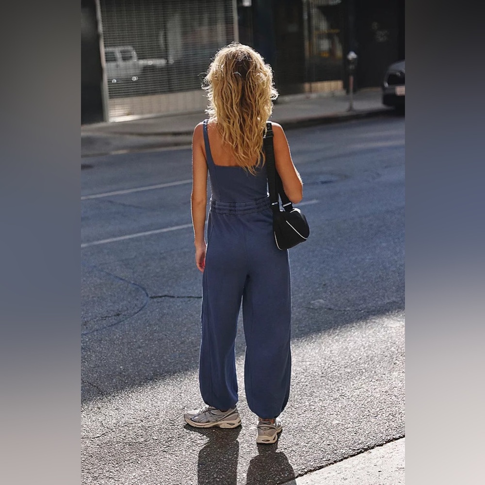 NWOT Free People Movement Inbound Onesie-Midnight Navy - Picture 2 of 16